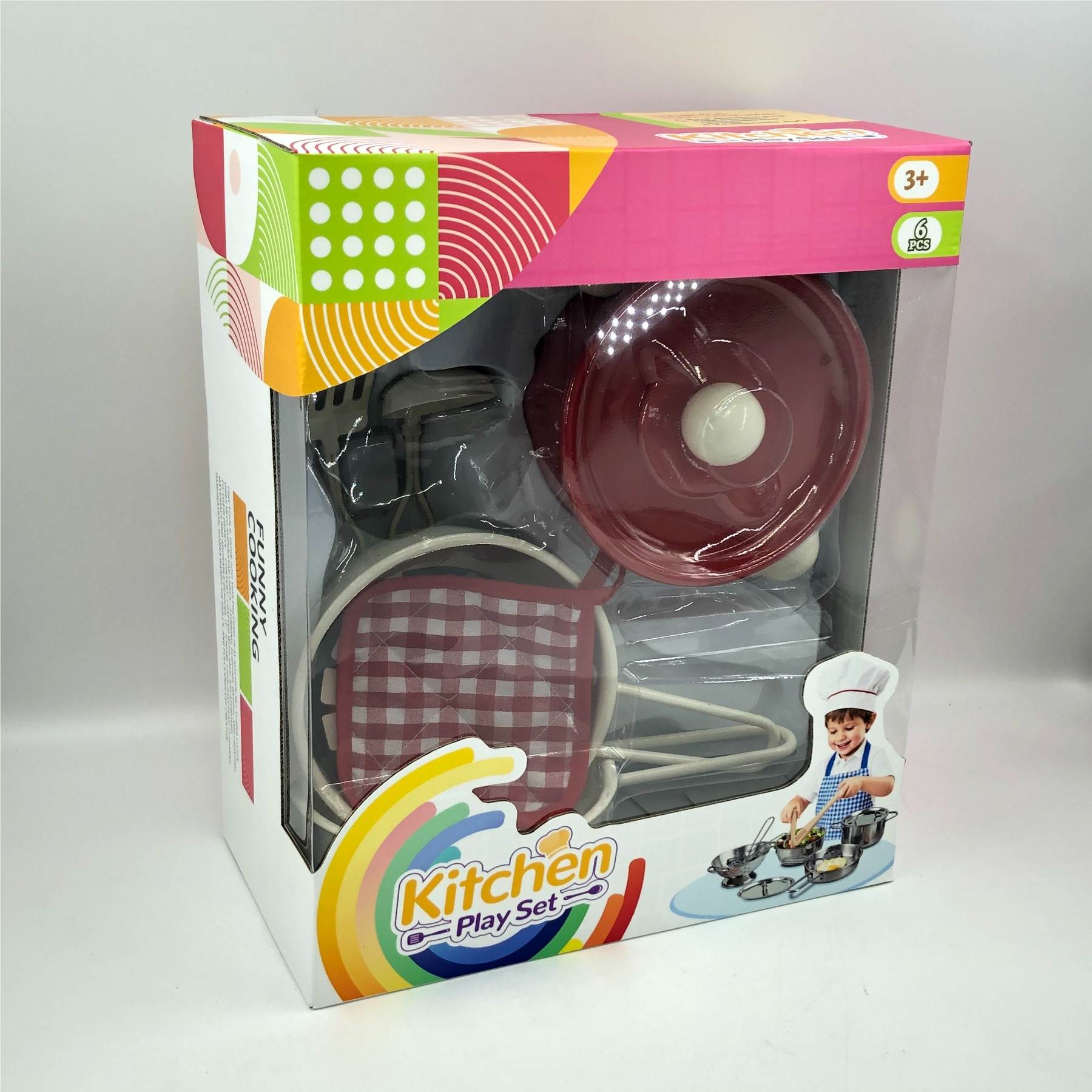 Игровой набор детской посуды KK6, 9 предметов