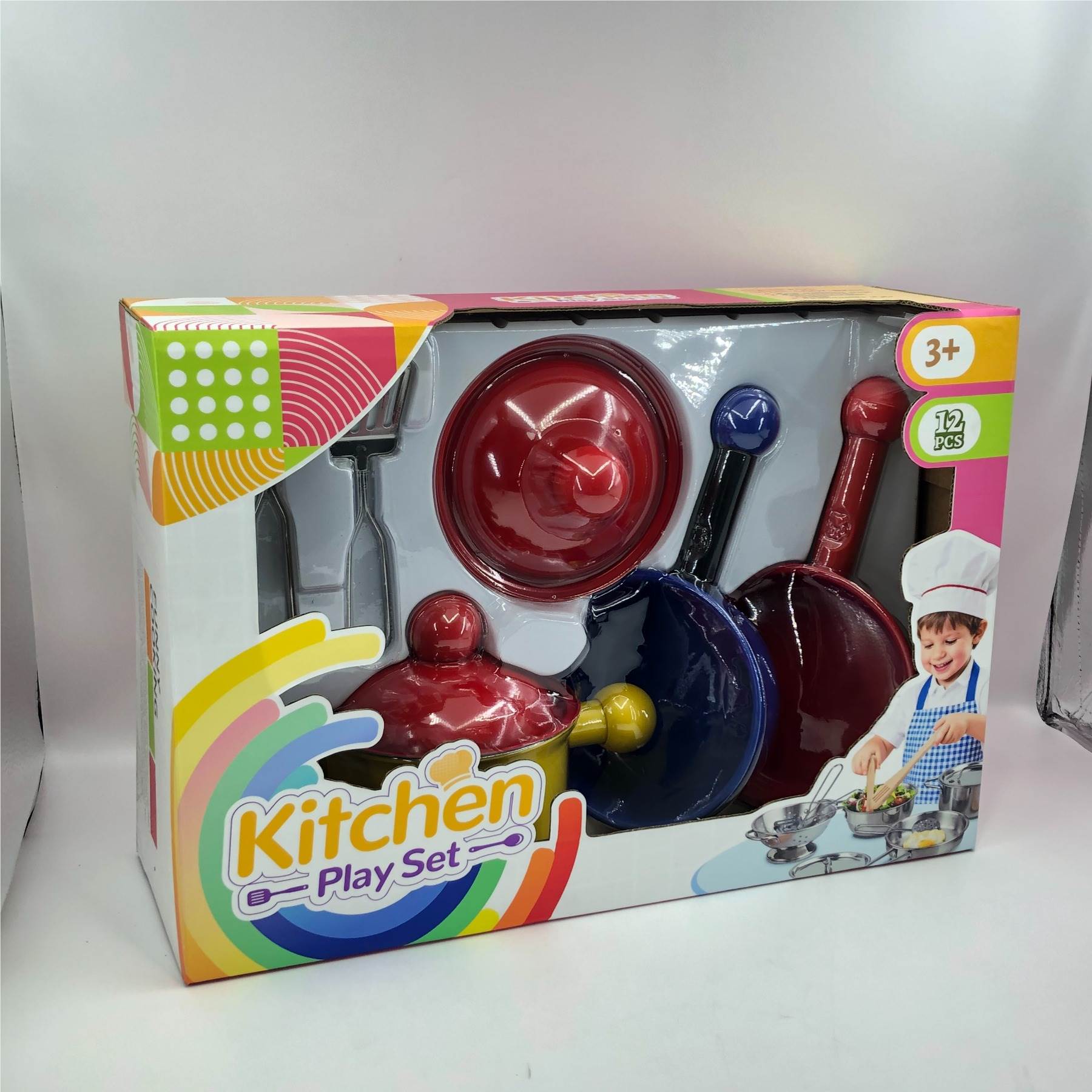 Игровой набор посуды KK Candy, 7 предметов