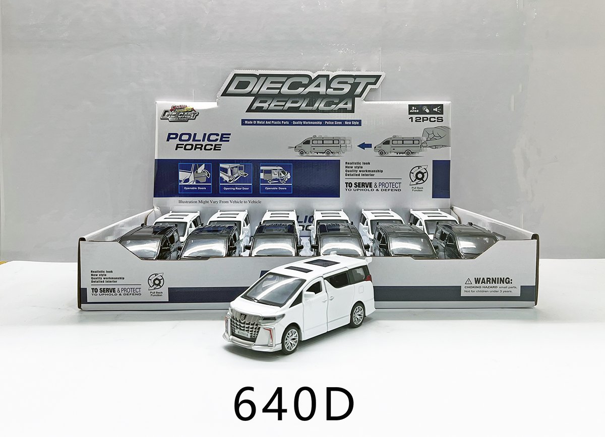 Металлическая модель Toyota Alphard Mona Lisa 1:32 со светом и звуком