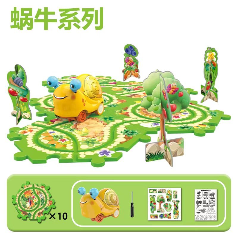 Электрический трек Snail Track Series, 10 деталей