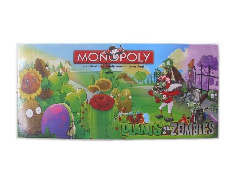 Настольная игра Plant Zombie Monopoly (английская версия)