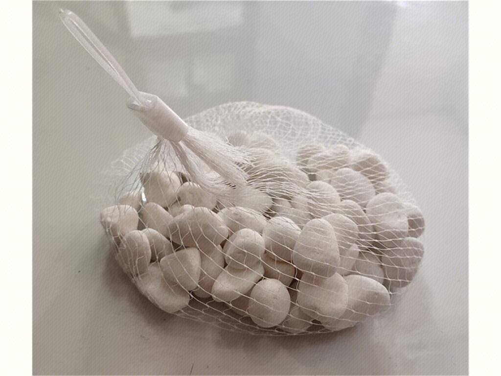 Белые камни для микроландшафта, декоративные камешки