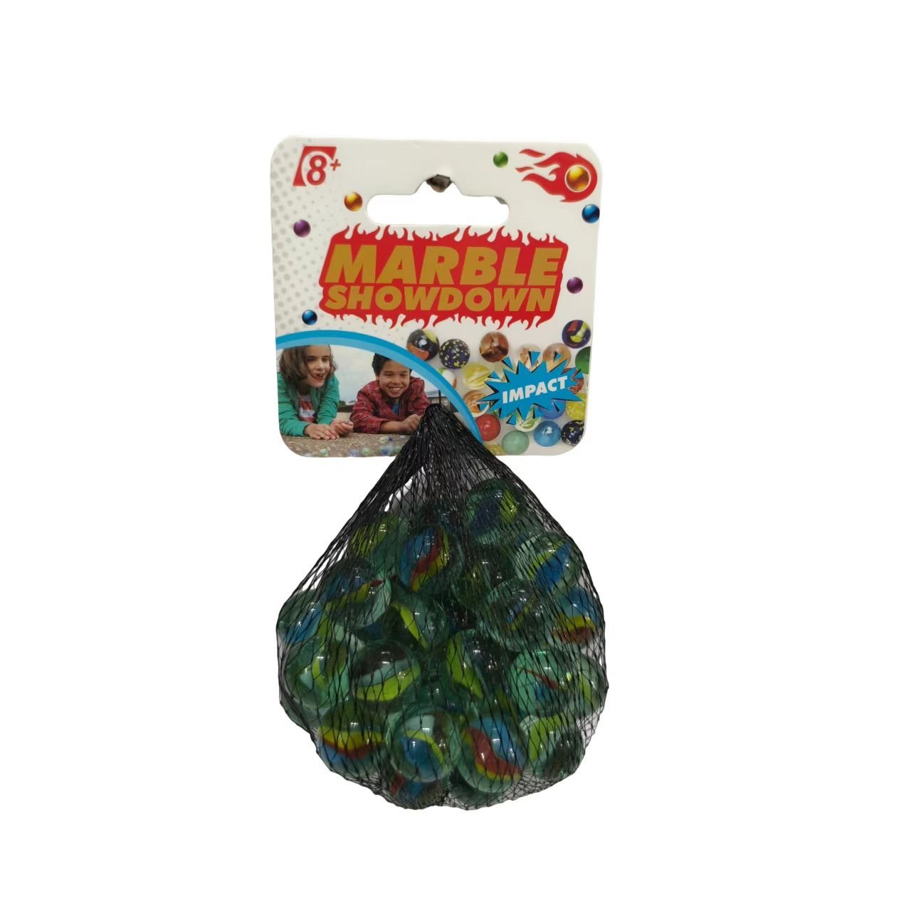 Стеклянные шарики «Три цветка», 50 шт.