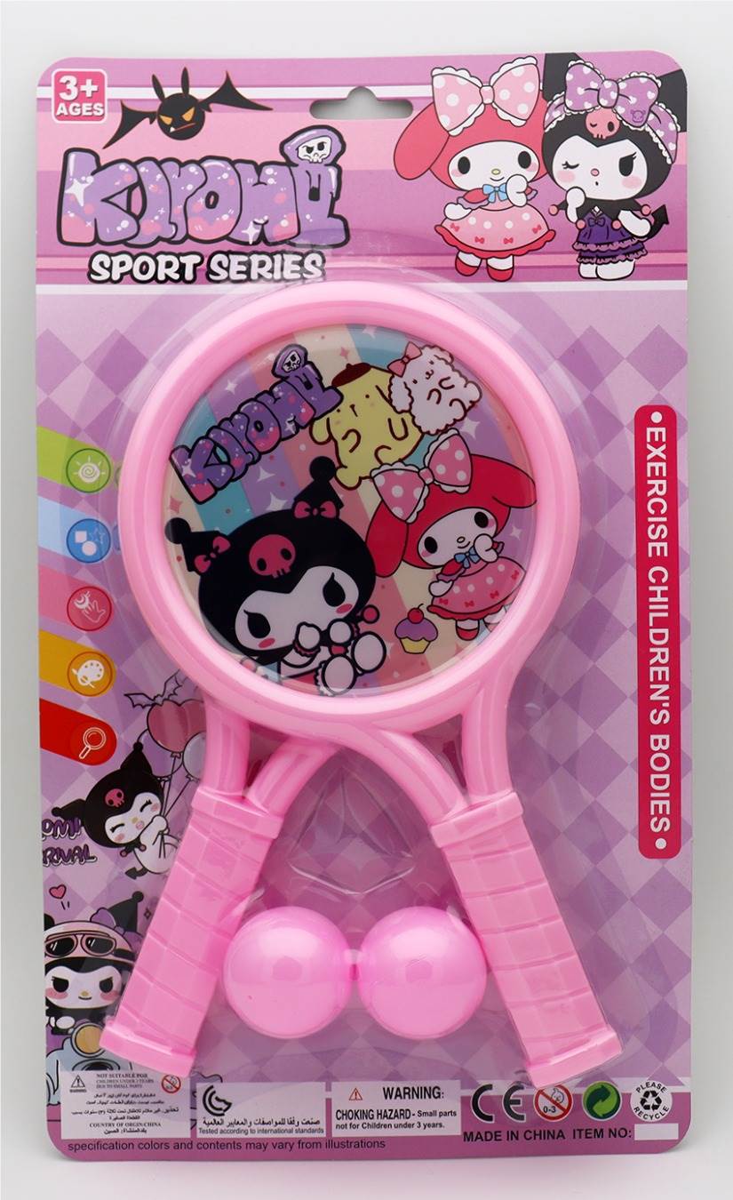 Игровой набор: ракетки Sanrio, забавные игрушки