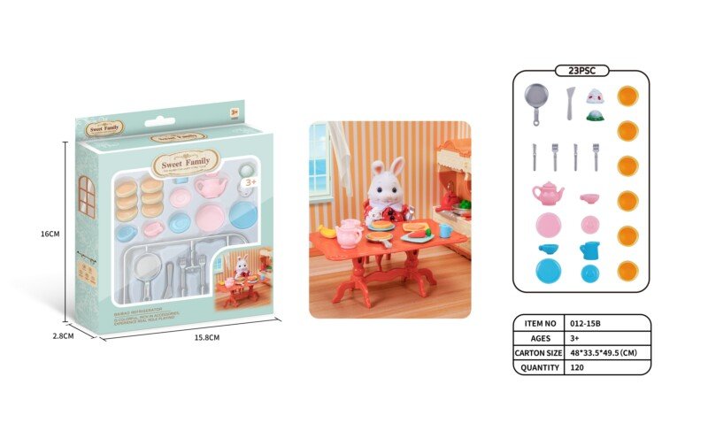 Игровой набор "Маффины": посуда и продукты для сюжетно-ролевых игр