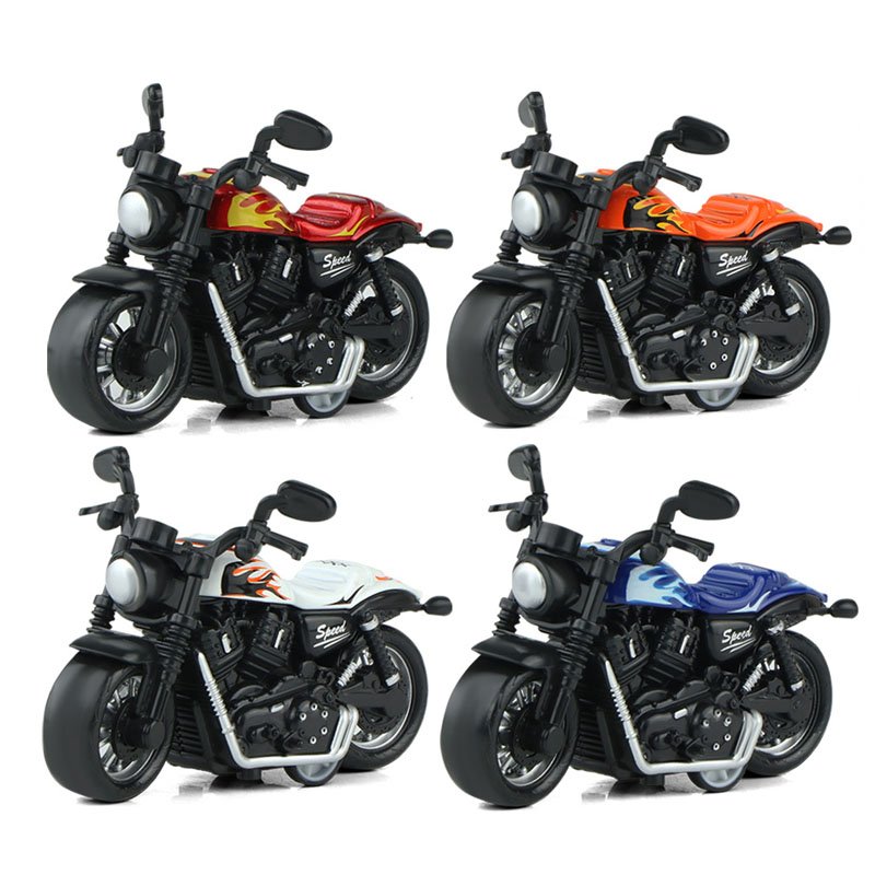 Металлический мотоцикл Harley Davidson, масштаб 1:60