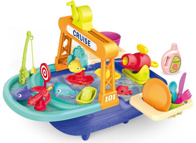 Игрушечный катер для игр в воде