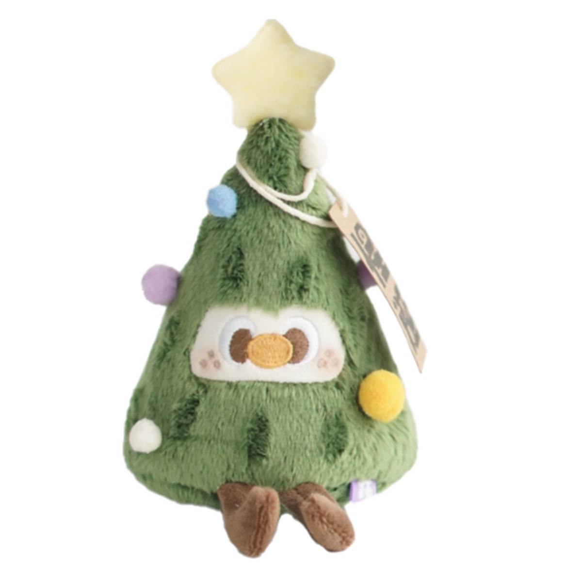 Мягкая игрушка снеговик, 15 см