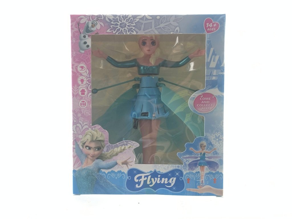 Интерактивная кукла Эльза Frozen, муз., свет, в коробке