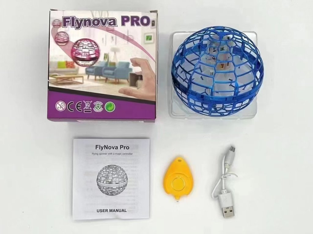 Летающий шар Flying Ball с подсветкой, оптом