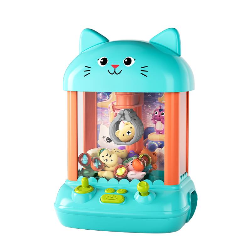 Игровой автомат "Маленький котик" с мягкими игрушками