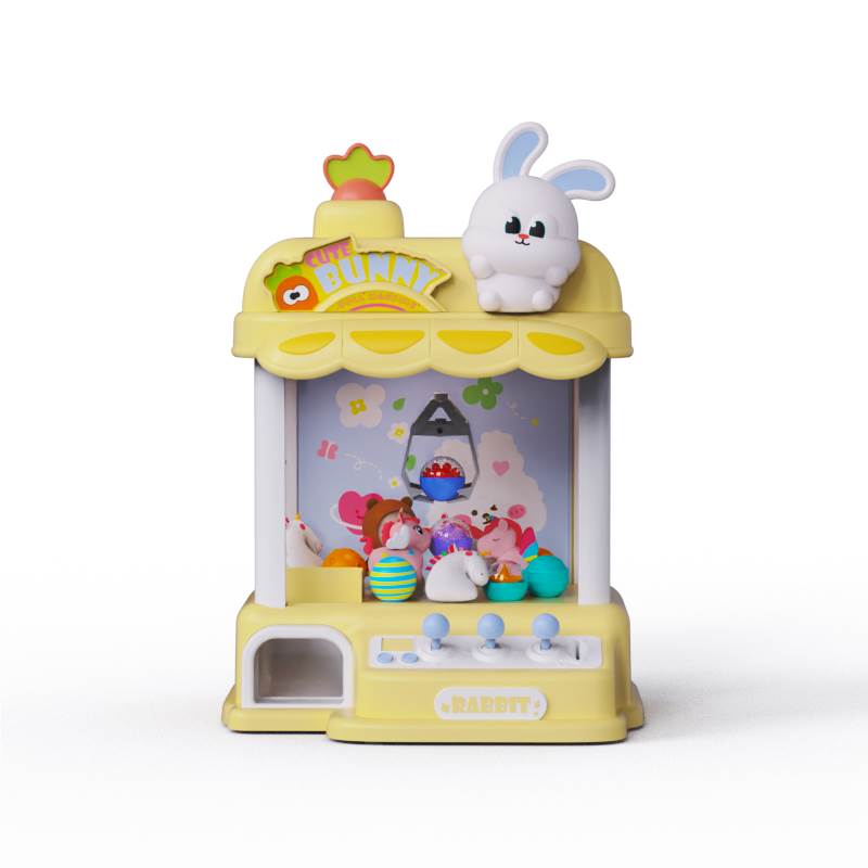 Игровой автомат "Кролик" с мягкими игрушками